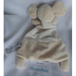 Primark - Disney - Schmusetuch Känguru Roo - creme/beige mit kleinem aufgestickten Motiv - ca. 26 cm lang