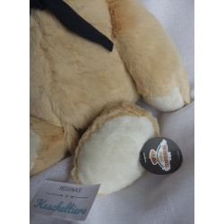 Sigikid - Kuscheltier Sweety Bär Flobo Flunderberg beige mit dunkelblauem Halstuch - ca. 44 cm groß - Schlenker