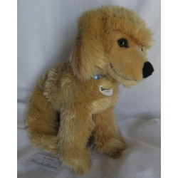 Steiff - Plüschtier - Hund  Golden Retriever - Welpe Lenni - Brauntöne - ca. 28 cm hoch und ca. 33 cm lang