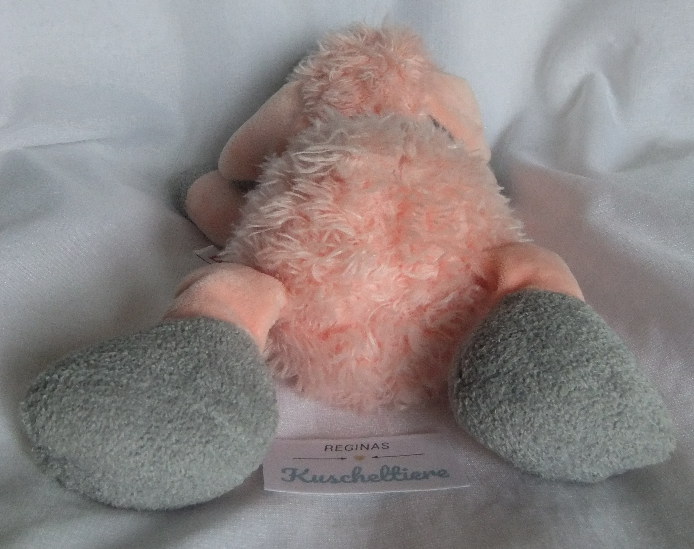 NICI Kuscheltier Schaf 'Jolly' Rosa, 25 Cm – Plüschtier Aus Recycelten Materialien, Kuschelweich