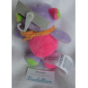 Kik - Ergee -  Greifling, Spieltier - Nilpferd - lila, grün, pink -ca. 16 cm groß - Schlenker