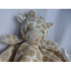 Carter's - Schmusetuch - Giraffe mit Schnullerhalter - braun/beige/weiß - ca. 37 cm x 35 cm