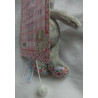 Spiegelburg BabyGlück - Spieluhr Hase - hellgrau, buntes Blumenmuster - Melodie: Schlaf Kindlein schlaf.. - ca. 21 cm groß
