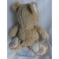 Nici - Plüschtier - Classic Bear Bär - hellbraun/weiß/rosa - ca. 25 cm groß - Schlenker