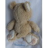 Nici - Plüschtier - Classic Bear Bär - hellbraun/weiß/rosa - ca. 25 cm groß - Schlenker
