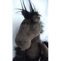 Nici - Plüschtier - Horse Club - Pferd - braun/schwarz - ca. 25 cm groß - Schlenker