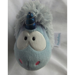 Nici - Plüschtier - Einhorn Theodor Winter - Snow Coldson mit Kapuze - hellblau/lila - ca. 22 cm hoch  stehend
