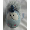 Nici - Plüschtier - Einhorn Theodor Winter - Snow Coldson mit Kapuze - hellblau/lila - ca. 22 cm hoch  stehend
