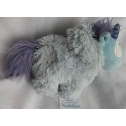 Nici - Plüschtier - Einhorn Theodor Winter - Snow Coldson mit Kapuze - hellblau/lila - ca. 22 cm hoch  stehend