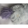 Nici - Plüschtier - Einhorn Theodor Winter - Snow Coldson mit Kapuze - hellblau/lila - ca. 22 cm hoch  stehend
