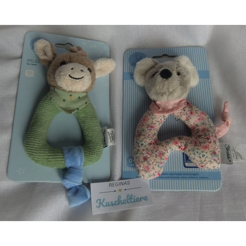 Sterntaler Rasselgreifling Esel Emmilius und Maus Mabel