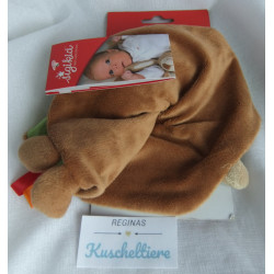 Sigikid - Schmusetuch - Bär - grün/braun - ca. 16 cm lang