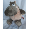 Nici - Plüschtier - Wild Adventures -Nilpferd Balduin - grau/rosa - ca. 25 cm groß - Schlenker
