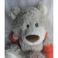 Nici - Plüschtier - Bär - Sir Beartur mit Schal und Handschuhe - ca. 50 cm groß Schlenker