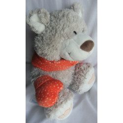 Nici - Plüschtier - Bär - Sir Beartur mit Schal und Handschuhe - ca. 50 cm groß Schlenker