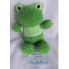 Kik - Ergee - Plüschtier - Spieltier - Frosch mit Pullover - grün - ca. 20 cm groß - Schlenker