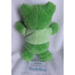 Kik - Ergee - Plüschtier - Spieltier - Frosch mit Pullover - grün - ca. 20 cm groß - Schlenker