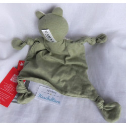 Sigikid - Schmusetuch - Frosch - grün meliert/beige meliert - ca. 25 cm lang