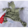 Sigikid - Schmusetuch - Frosch - grün meliert/beige meliert - ca. 25 cm lang