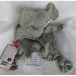 Sigikid - Schmusetuch - Elefant - grau meliert/beige meliert - ca. 25 cm lang