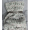 Blankets & Beyond - Set - Schmusetuch und Decke - Elefant rosa/weiß/grau