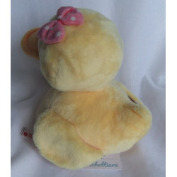 Nici - Plüschtier - Ente Bootch mit kleiner Schleife am Köpfchen ohne Geräusch - ca. 20 cm hoch und ca. 20 cm lang