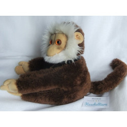 Plüschtier - Vintage - Affe - Brauntöne - ca. 20 cm groß - sitzend