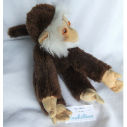 Plüschtier - Vintage - Affe - Brauntöne - ca. 20 cm groß - sitzend