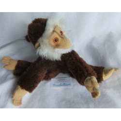 Plüschtier - Vintage - Affe - Brauntöne - ca. 20 cm groß - sitzend