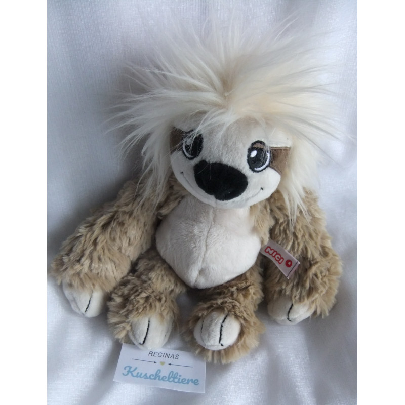 Nici - Plüschtier - Hang Gang - Faultier Wave Dave - braun/beige ca. - 25 cm groß - Schlenker