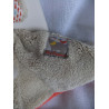 Moulin Roty - Schmusetuch - Les Papoums - Elefant beige, orange mit Schnullerhalter - ca. 22 cm lang