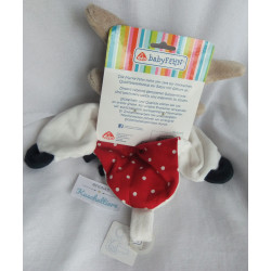 Baby Fehn - Schmusetuch - Ocean Club - Hase mit Schnuller - und Beißring - ca. 23 cm lang
