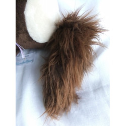 Nici - Plüschtier - Horse Club - Pony Kapoony - dunkelbraun, grau, creme - ca. 50 cm groß - Schlenker