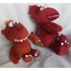 Plüschtiere - Nici Kokosnuss Fressdrache Oskar und cbj Verlag Kokosnuss Fressdrache Oskar