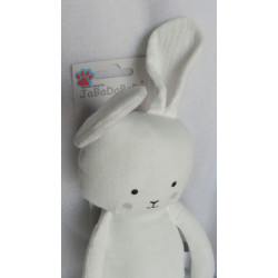 JaBaDaBaDo - Kuscheltier - Baumwolle - Hase Greta - wollweiß - ca. 35 cm lang - Schlenker