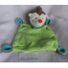 Babydream - Schmusetuch - Igel mit Fliege - grün/blau - ca. 25 cm lang