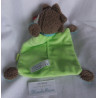 Babydream - Schmusetuch - Igel mit Fliege - grün/blau - ca. 25 cm lang