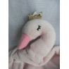 Tryco - Mekk - Schmusetuch - Schwan Ivy - rosa/creme - ca. 39 cm lang