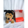 Trudini - Plüschtier - Hund / Schäferhund - Brauntöne/schwarz - ca. 13 cm lang und ca. 15 cm hoch