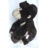 Nici - Plüschtier -  Jungle Time Gorilla Torben - grau/schwarz - ca. 30 cm groß - sitzend