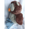 Nici - Plüschtier - Owl Eule Oskar - braun/grau - ca. 50 cm groß - Schlenker