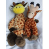 Plüschtiere - Zwei niedliche Giraffen