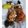 Plüschtiere - Zwei niedliche Giraffen
