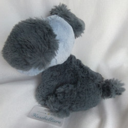 Nici - Plüschtier - Wusel & Pip - Hund Wusel - Blautöne - ca. 18 cm hoch und ca. 20 cm lang