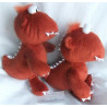 cbj Verlag - Plüschtiere - zwei Kokosnuss Fressdrache Oskar - ca. 18 cm groß - Schlenker