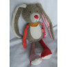 Sigikid - Kuscheltier Spielfigur - Patchwork Sweety Hase mit Halstuch - bunt - ca. 40 cm groß - Schlenker