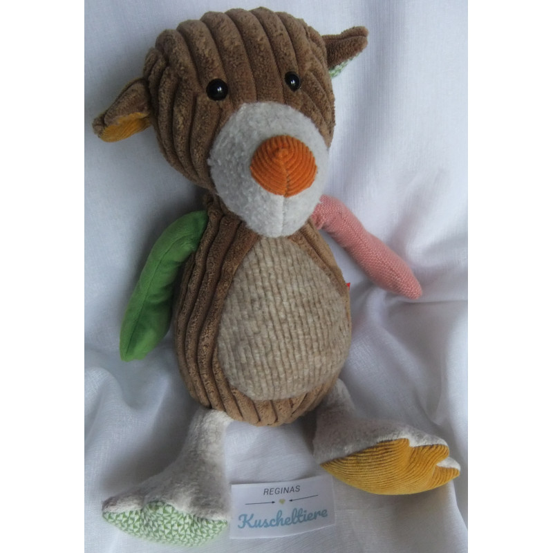 Sigikid - Plüschtier - Patchwork Sweety Bär - bunt - ca. 32 cm groß Schlenker