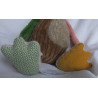 Sigikid - Plüschtier - Patchwork Sweety Bär - bunt - ca. 32 cm groß Schlenker