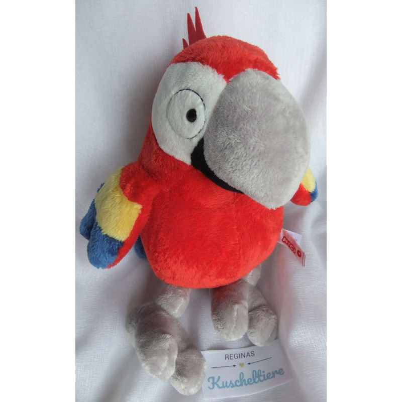 Nici - Plüschtier- Papagei mit Sound - ca. 25 cm groß - Schlenker