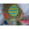 Sigikid - Plüschtier - Spieltier - Patchwork Sweety Giraffe mit bunten Kreisen - ca. 35 cm hoch und ca. 18 cm lang